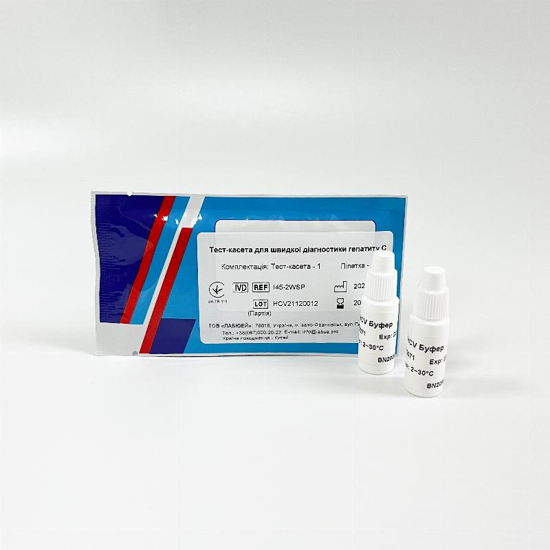 Швидкий тест для діагностики гепатиту С LABUA, №50